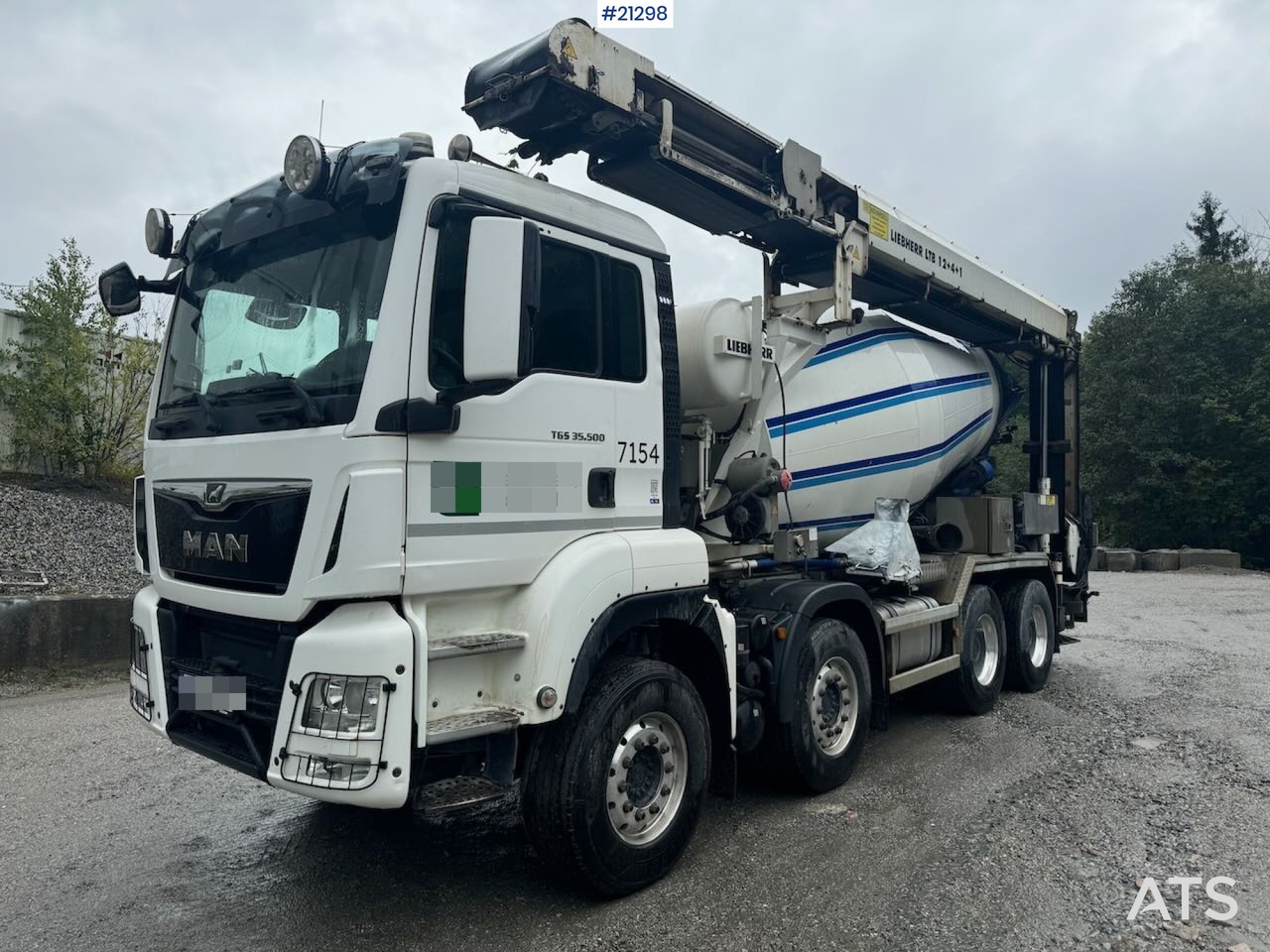 MAN TGS 35.500 - Xe trộn bê tông: hình 2 MAN TGS 35.500 - Xe trộn bê tông: hình 2