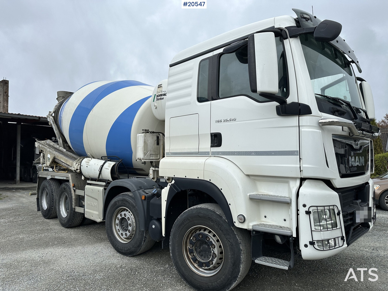 MAN TGS 35.510 - Xe trộn bê tông: hình 4 MAN TGS 35.510 - Xe trộn bê tông: hình 4
