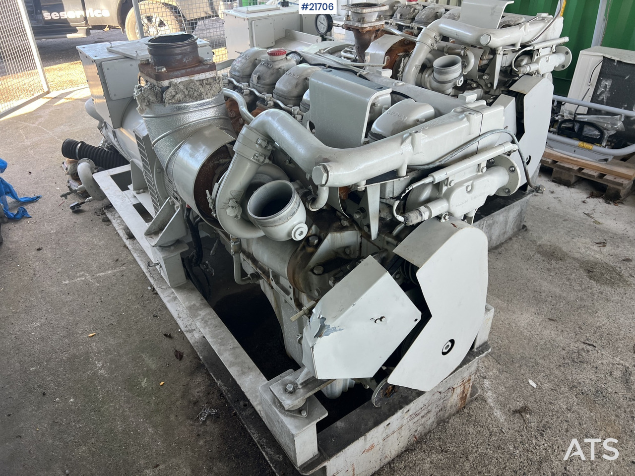 Man-stamford dieselaggregat m/ lite timer - Bộ phát điện: hình 4 Man-stamford dieselaggregat m/ lite timer - Bộ phát điện: hình 4