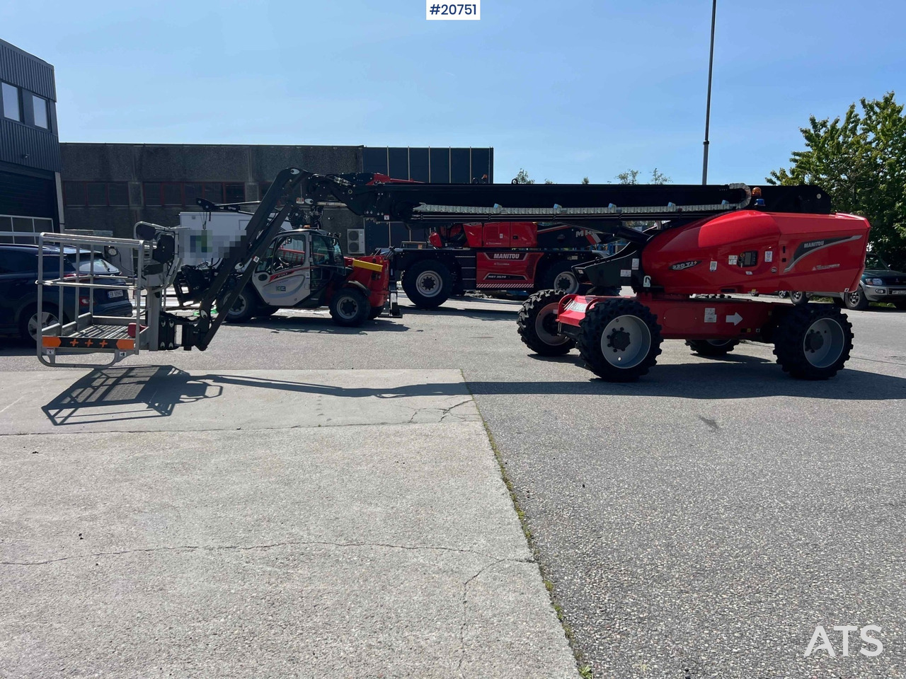 Manitou 220 TJ+ - Xe nâng người hình viễn vọng kính: hình 4 Manitou 220 TJ+ - Xe nâng người hình viễn vọng kính: hình 4