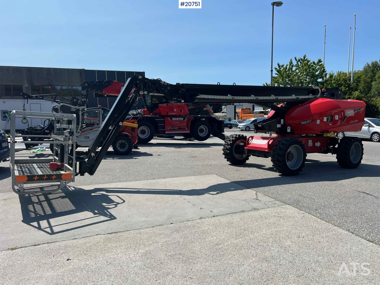 Manitou 220 TJ+ - Xe nâng người hình viễn vọng kính: hình 5 Manitou 220 TJ+ - Xe nâng người hình viễn vọng kính: hình 5