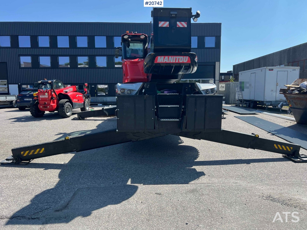 Xe nhấc hình viễn vọng kính Manitou MRT 3570: hình 16