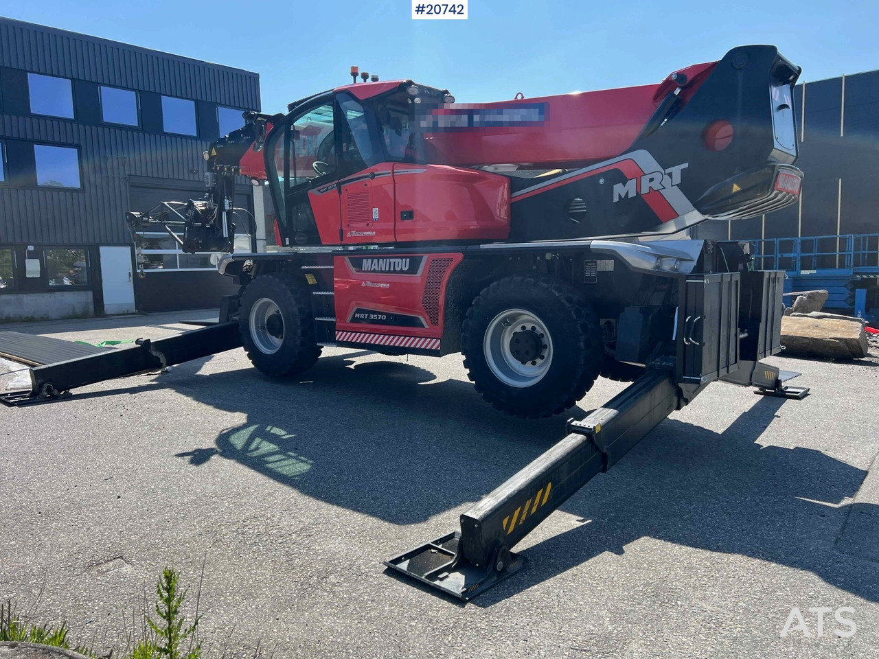 Xe nhấc hình viễn vọng kính Manitou MRT 3570: hình 22