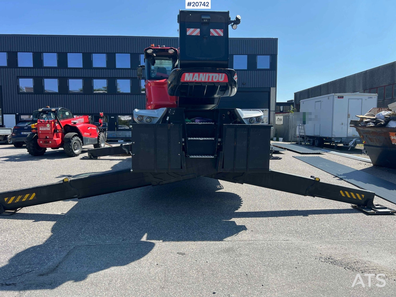 Xe nhấc hình viễn vọng kính Manitou MRT 3570: hình 25