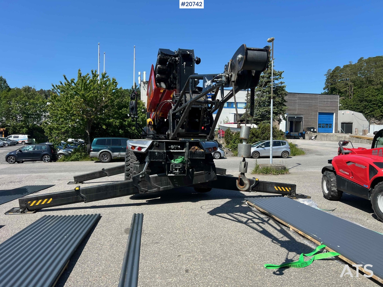 Xe nhấc hình viễn vọng kính Manitou MRT 3570: hình 7
