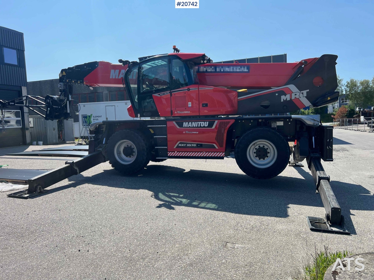 Xe nhấc hình viễn vọng kính Manitou MRT 3570: hình 23