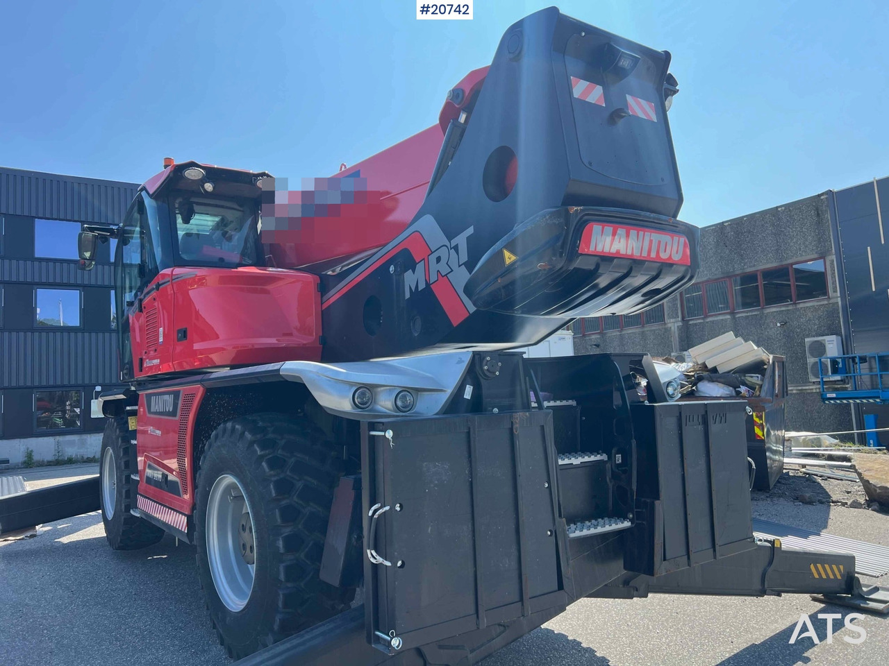 Xe nhấc hình viễn vọng kính Manitou MRT 3570: hình 24
