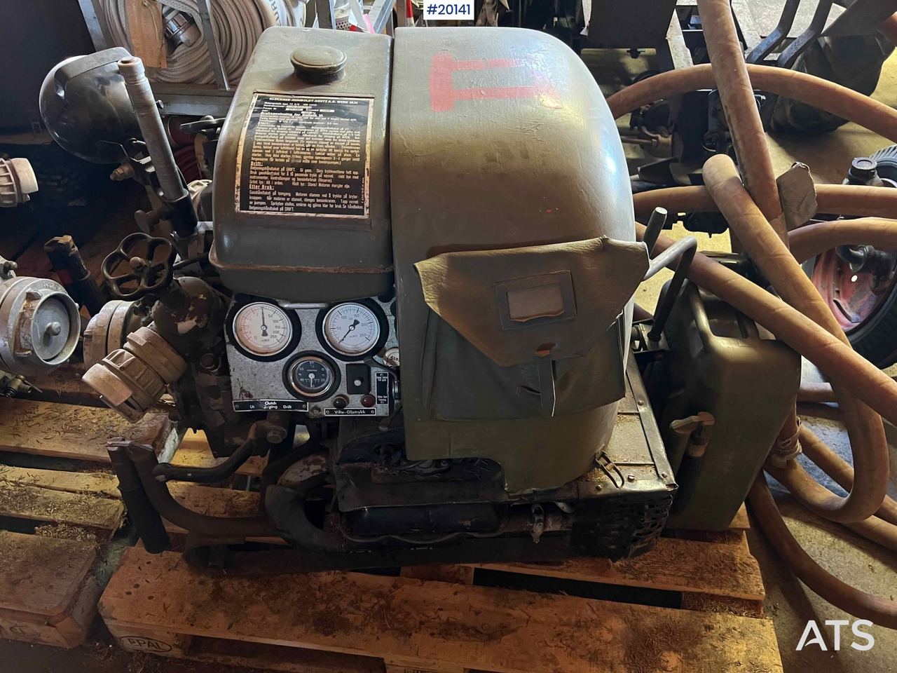 Klockner-humboldt- Deutz Vannpumpe - Máy móc xây dựng: hình 1 Klockner-humboldt- Deutz Vannpumpe - Máy móc xây dựng: hình 1