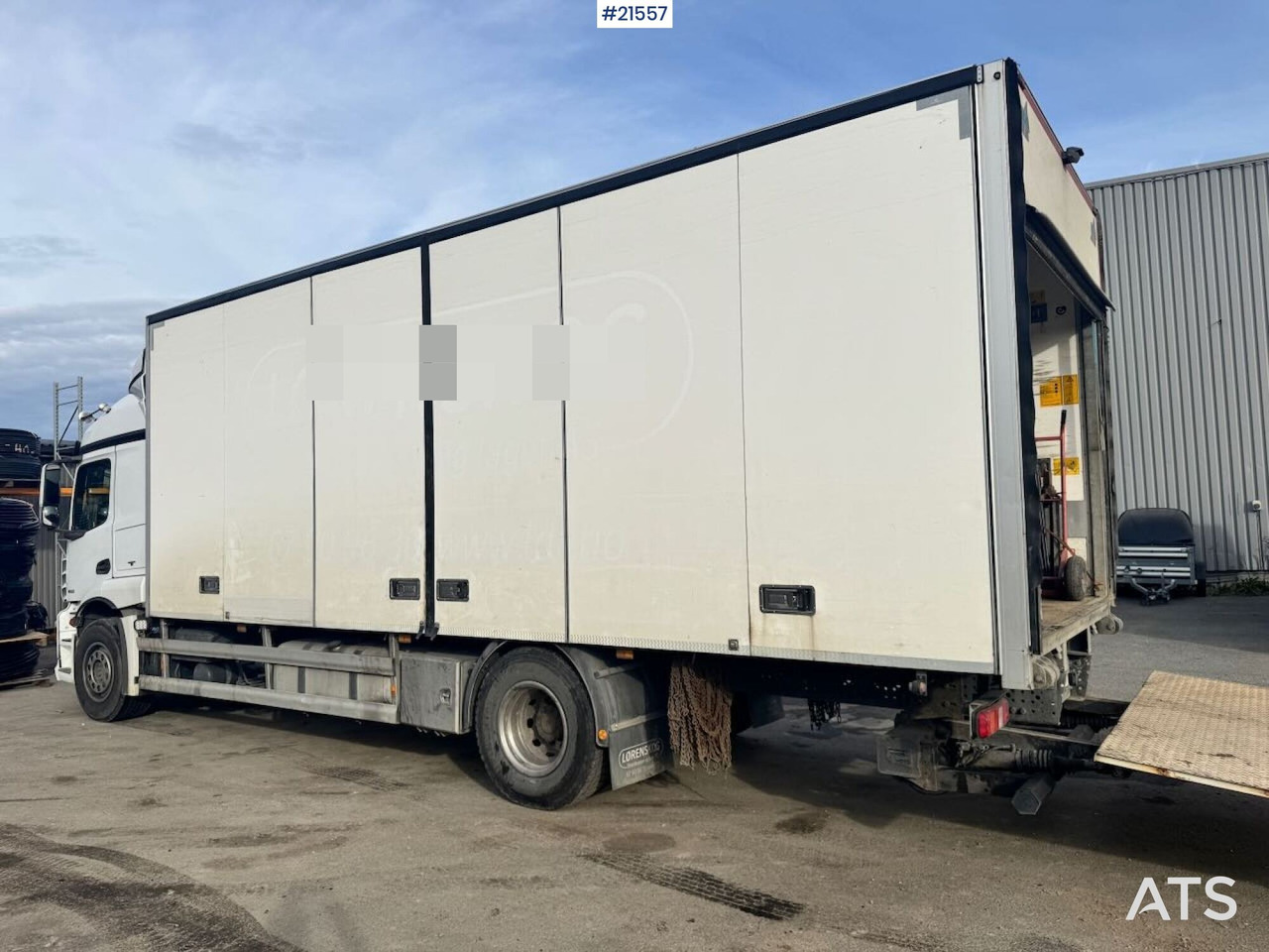 Mercedes Actros 1832 - Xe tải hộp: hình 5 Mercedes Actros 1832 - Xe tải hộp: hình 5