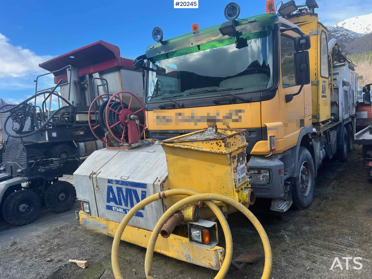 Mercedes Actros 2641 - Xe bơm bê tông: hình 5 Mercedes Actros 2641 - Xe bơm bê tông: hình 5