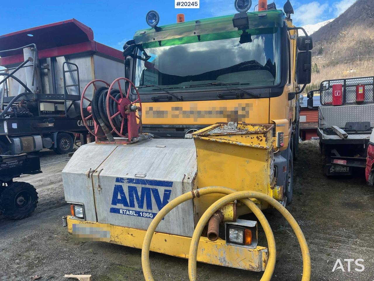 Mercedes Actros 2641 - Xe bơm bê tông: hình 3 Mercedes Actros 2641 - Xe bơm bê tông: hình 3