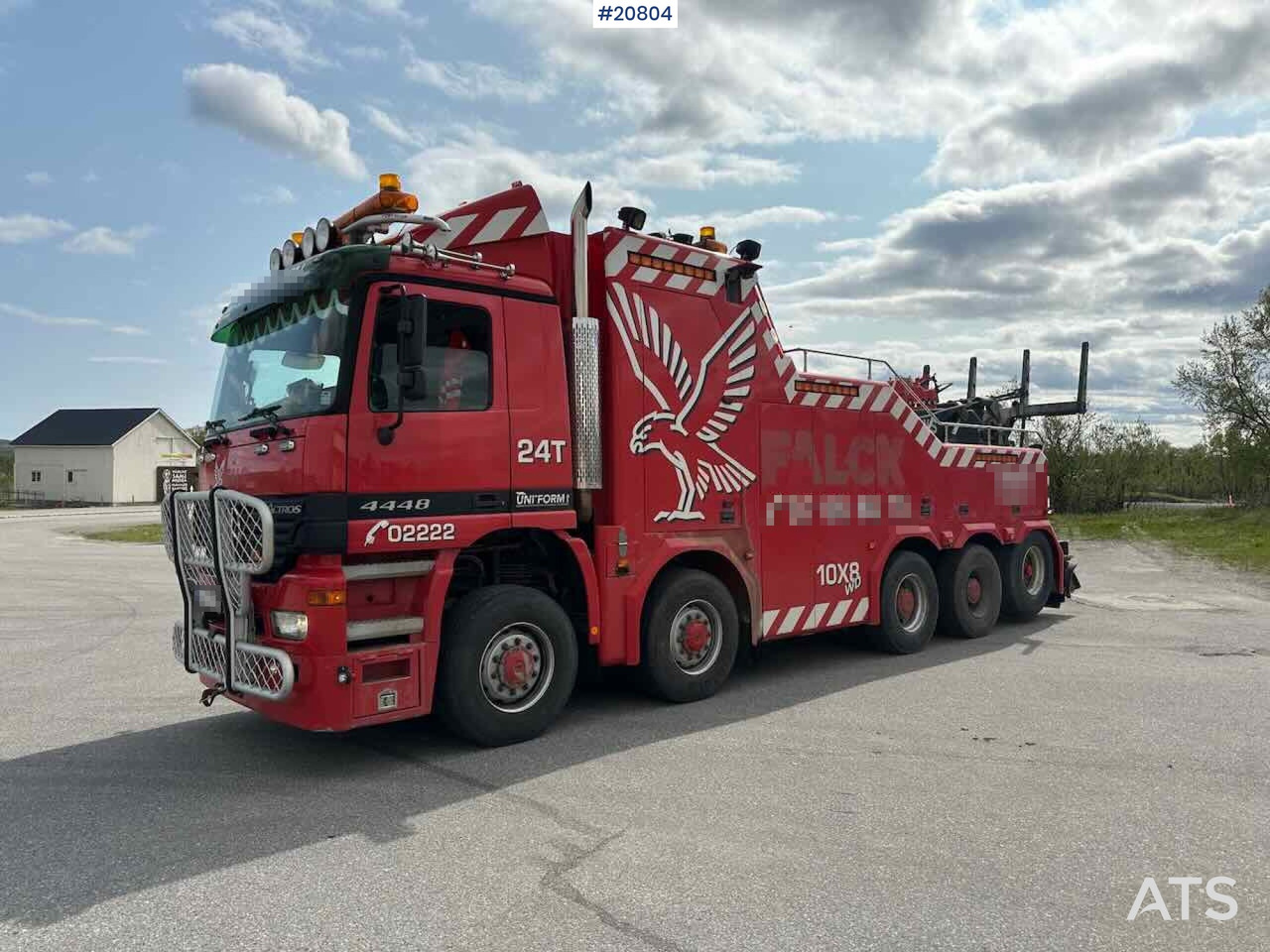 Mercedes Actros 4448 - Xe tải kéo: hình 2 Mercedes Actros 4448 - Xe tải kéo: hình 2