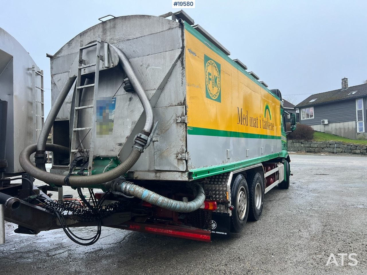 Xe bồn Mercedes Actros: hình 14