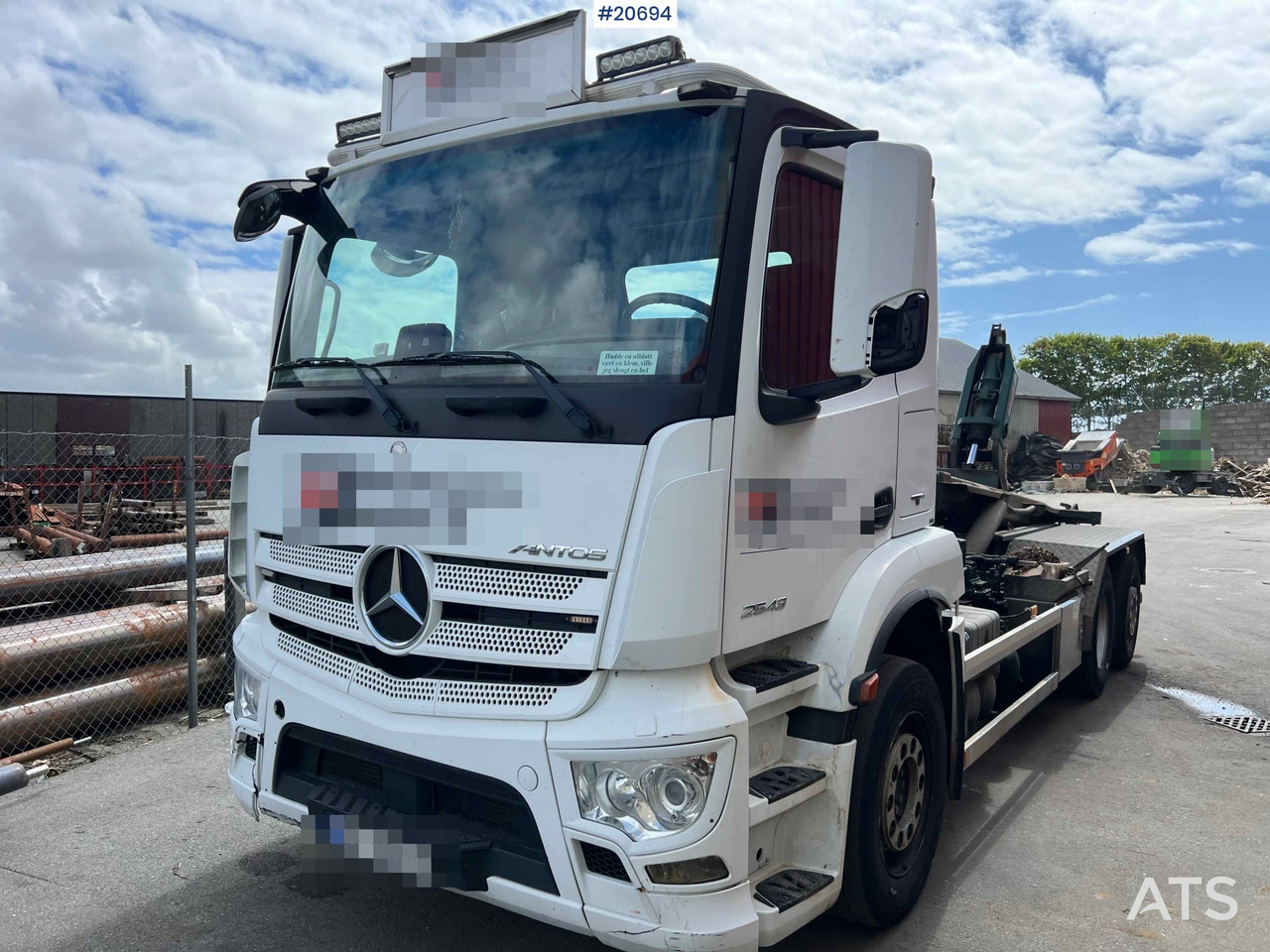 Mercedes Antos 2543 - Xe tải nâng móc: hình 2 Mercedes Antos 2543 - Xe tải nâng móc: hình 2