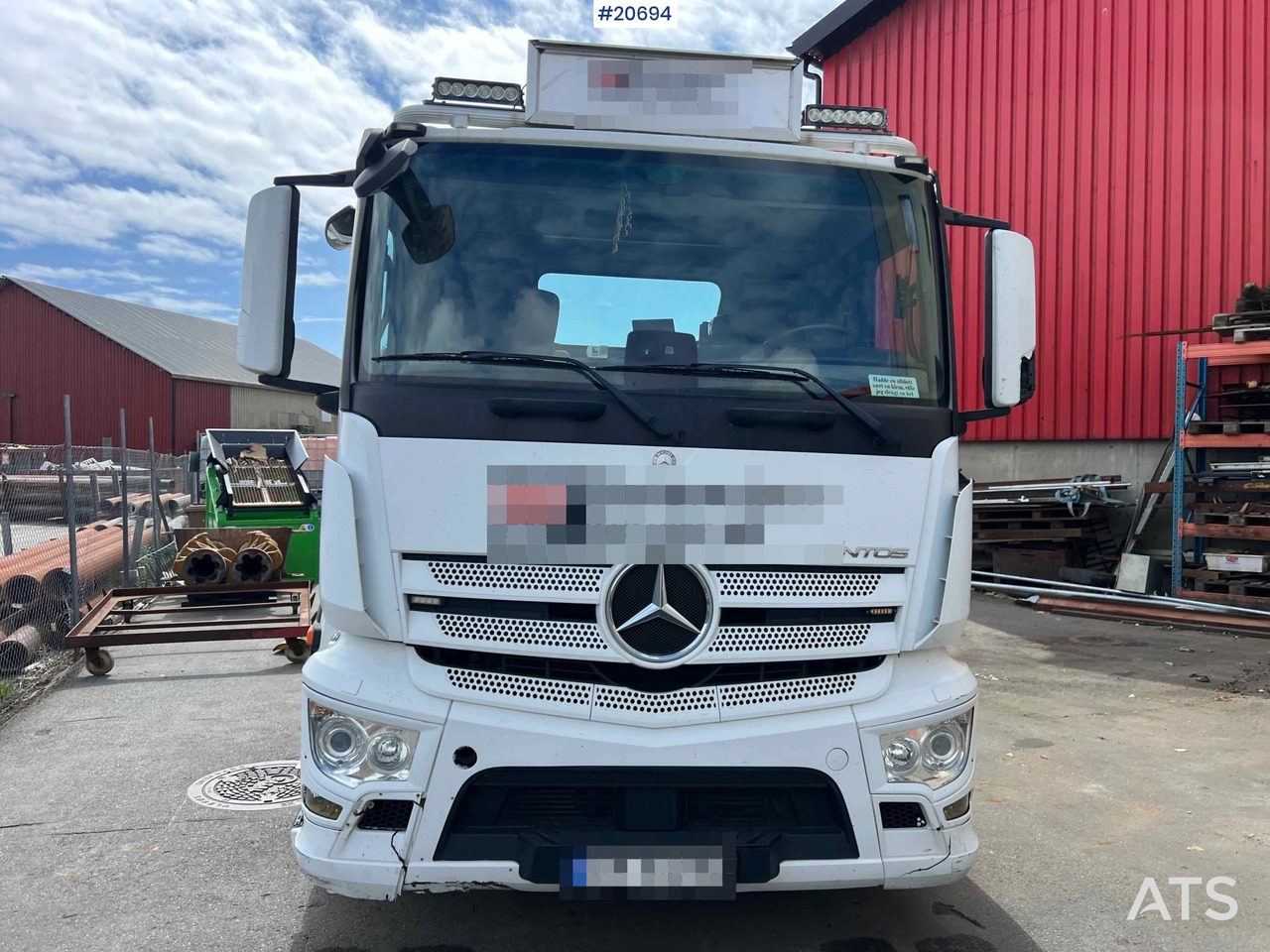 Mercedes Antos 2543 - Xe tải nâng móc: hình 4 Mercedes Antos 2543 - Xe tải nâng móc: hình 4
