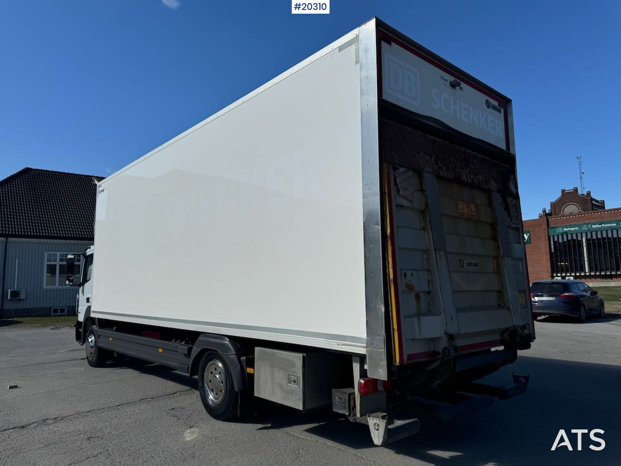 Mercedes Atego 1524 - Xe tải hộp: hình 4 Mercedes Atego 1524 - Xe tải hộp: hình 4
