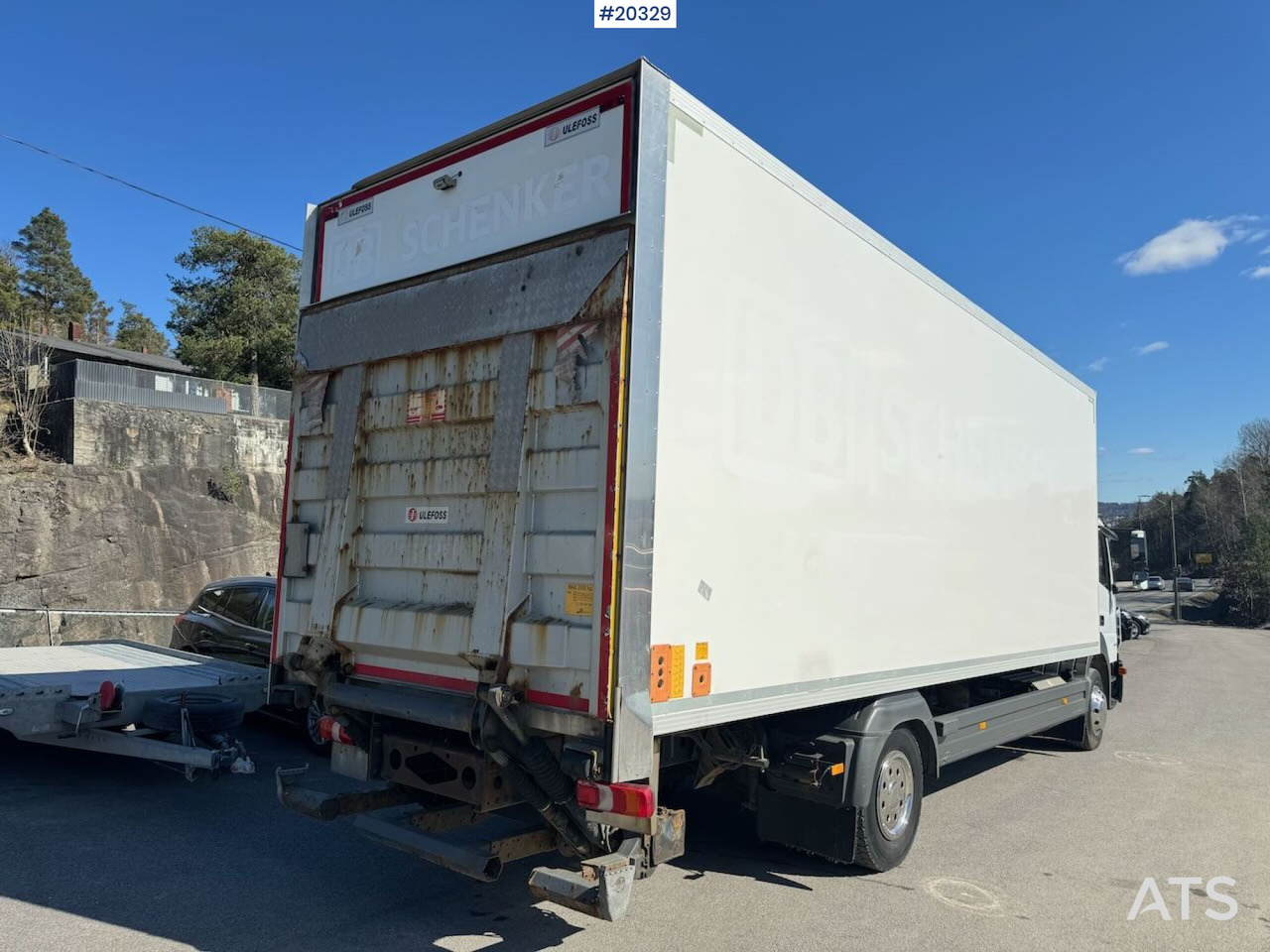 Mercedes Atego 1524 - Xe tải hộp: hình 5 Mercedes Atego 1524 - Xe tải hộp: hình 5