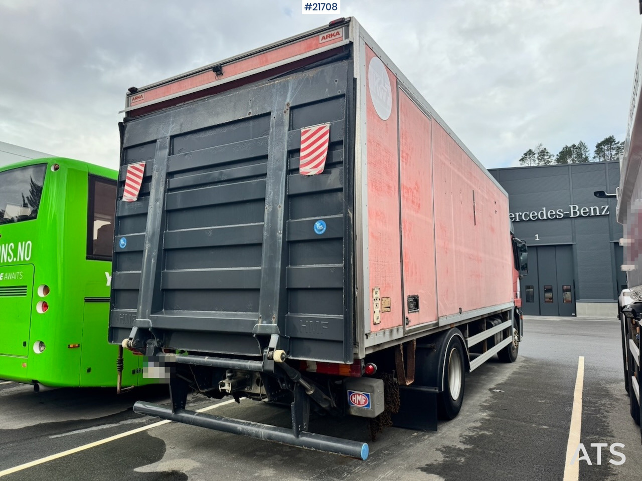 Mercedes Mercedes Actros 1831 4x2 Skapbil. Eu-godkjent og 282 000 km! - Xe tải hộp: hình 3 Mercedes Mercedes Actros 1831 4x2 Skapbil. Eu-godkjent og 282 000 km! - Xe tải hộp: hình 3