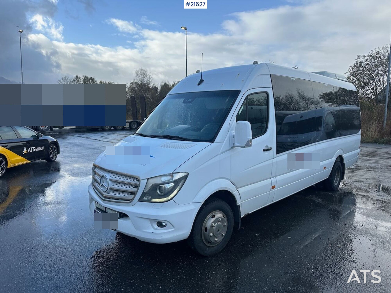Mercedes Sprinter minibuss 4x2 m/ 16+1 seter, rullestolrampe og handikap plass. - Xe bus mini, Xe van chở khách: hình 2 Mercedes Sprinter minibuss 4x2 m/ 16+1 seter, rullestolrampe og handikap plass. - Xe bus mini, Xe van chở khách: hình 2