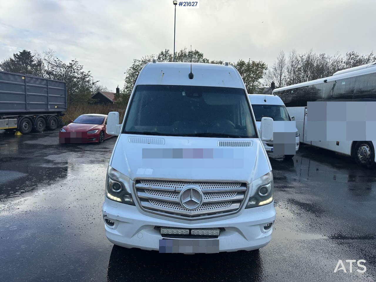 Mercedes Sprinter minibuss 4x2 m/ 16+1 seter, rullestolrampe og handikap plass. - Xe bus mini, Xe van chở khách: hình 3 Mercedes Sprinter minibuss 4x2 m/ 16+1 seter, rullestolrampe og handikap plass. - Xe bus mini, Xe van chở khách: hình 3