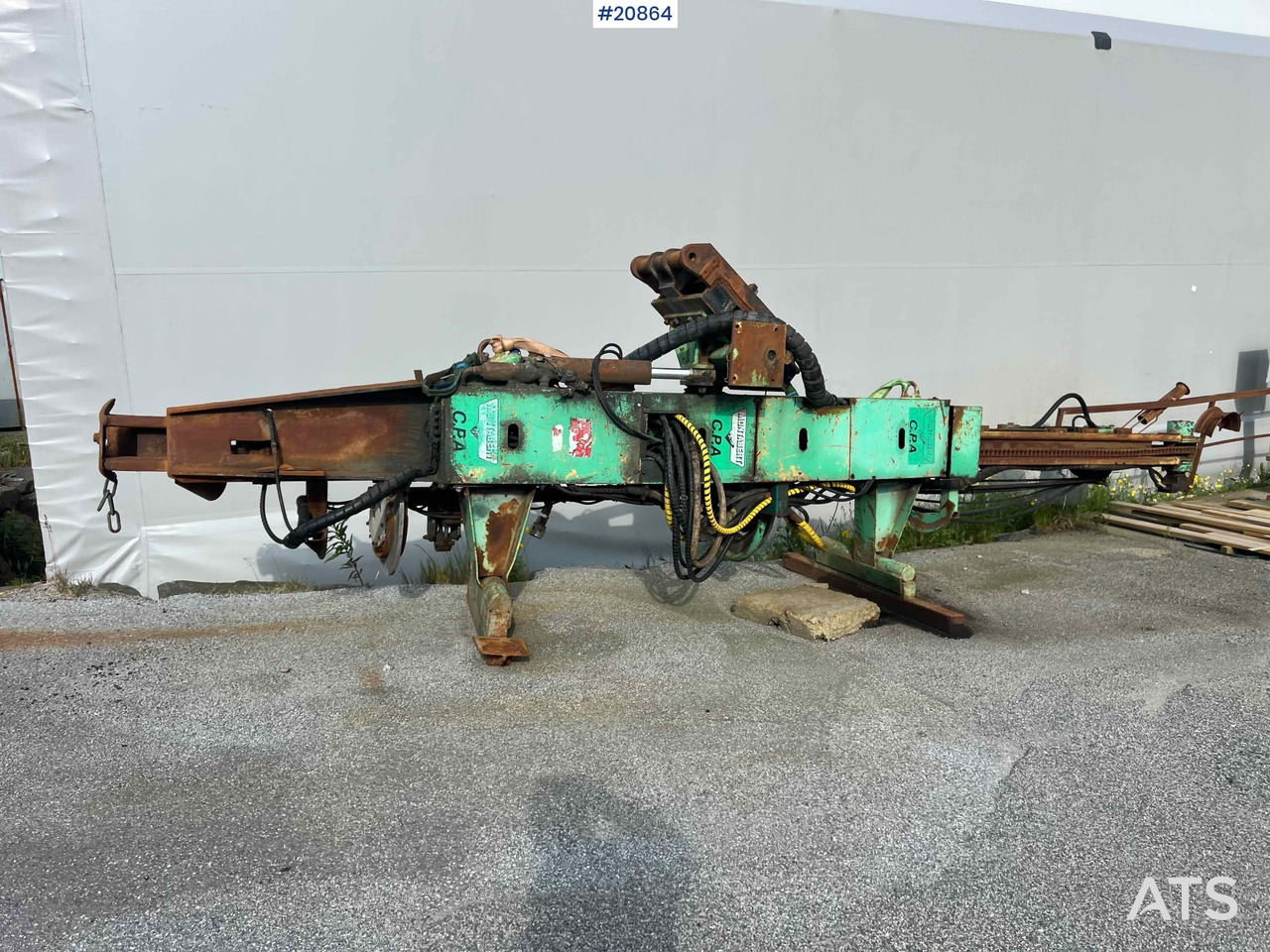 Montabert CPA500 boretårn m/ hc 150 hammer - Giàn khoan: hình 4 Montabert CPA500 boretårn m/ hc 150 hammer - Giàn khoan: hình 4