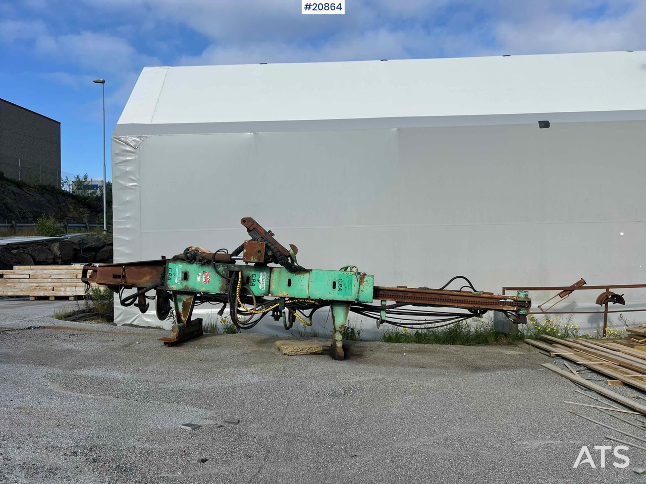 Montabert CPA500 boretårn m/ hc 150 hammer - Giàn khoan: hình 1 Montabert CPA500 boretårn m/ hc 150 hammer - Giàn khoan: hình 1