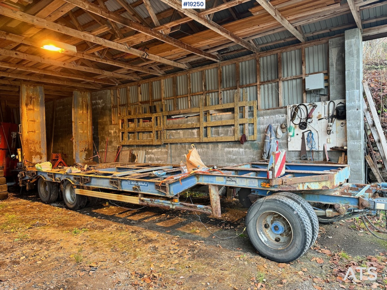 Mueller maskinslep - Sơ mi rơ moóc thùng thấp: hình 3 Mueller maskinslep - Sơ mi rơ moóc thùng thấp: hình 3