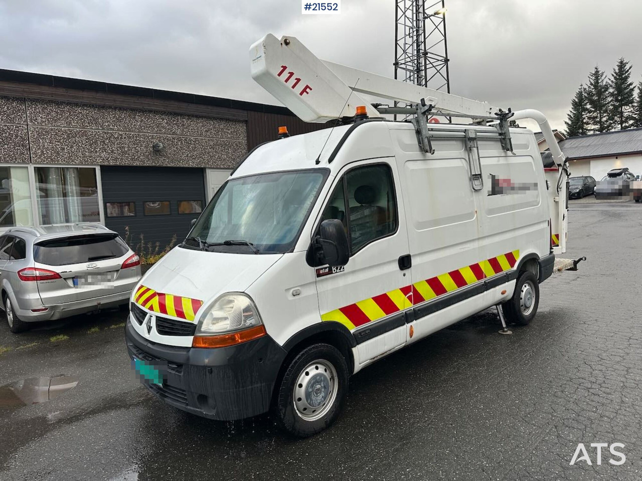 Renault Master liftbil m/ France Elevateur løftekurv. SE VIDEO - Nền bục trên không gắn trên xe tải, Xe van chở hàng: hình 2 Renault Master liftbil m/ France Elevateur løftekurv. SE VIDEO - Nền bục trên không gắn trên xe tải, Xe van chở hàng: hình 2