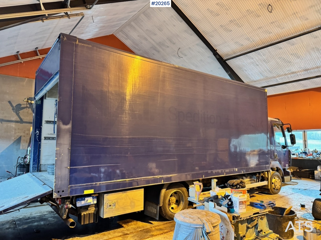 Renault midlum 220.08 - Xe tải hộp: hình 2 Renault midlum 220.08 - Xe tải hộp: hình 2