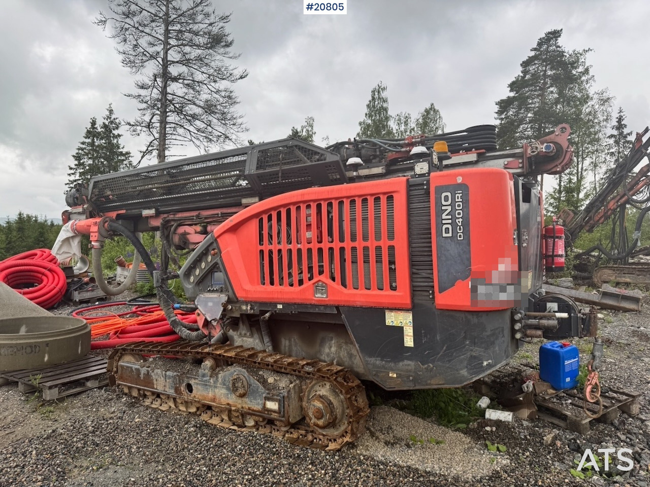 Sandvik Dino DC400RI - Giàn khoan: hình 2 Sandvik Dino DC400RI - Giàn khoan: hình 2