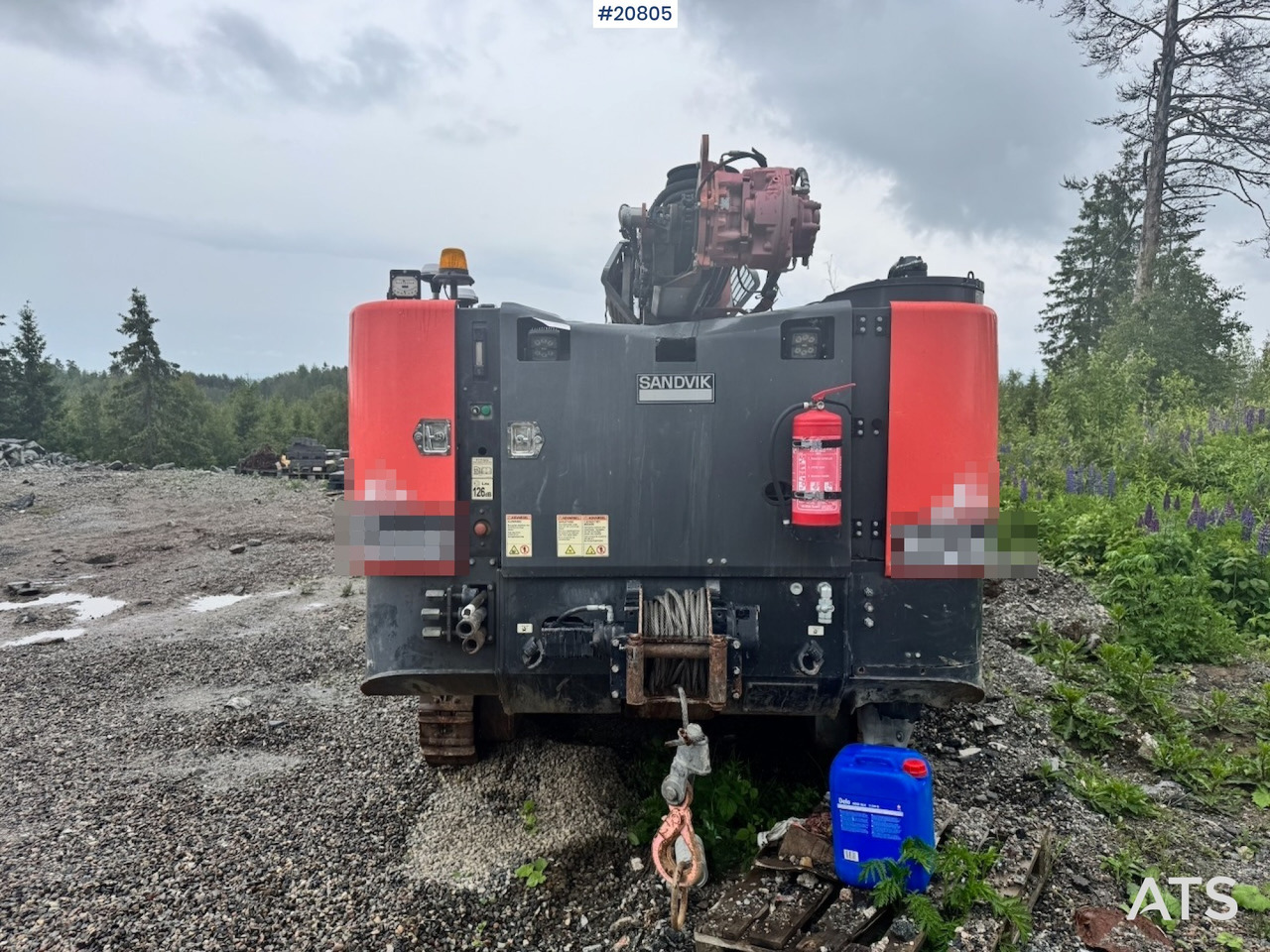 Sandvik Dino DC400RI - Giàn khoan: hình 4 Sandvik Dino DC400RI - Giàn khoan: hình 4