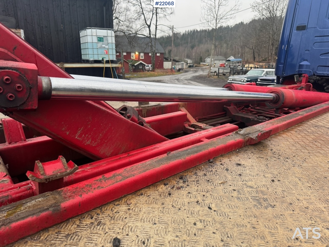 Xe tải nâng móc Scania 2003 Scania R164 580 8x2 Tridem Krokbil: hình 17