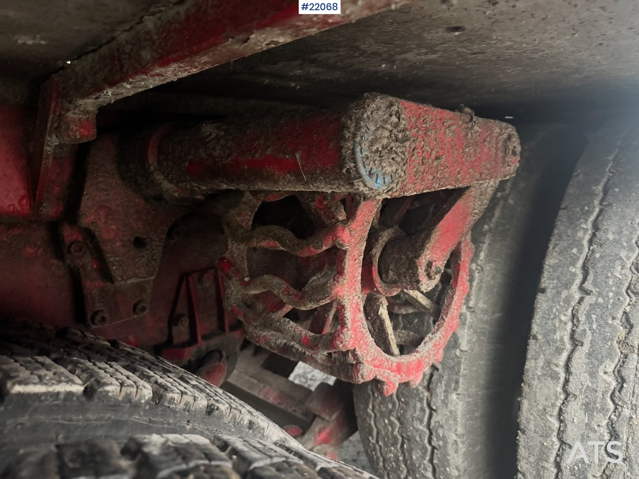 Xe tải nâng móc Scania 2003 Scania R164 580 8x2 Tridem Krokbil: hình 32