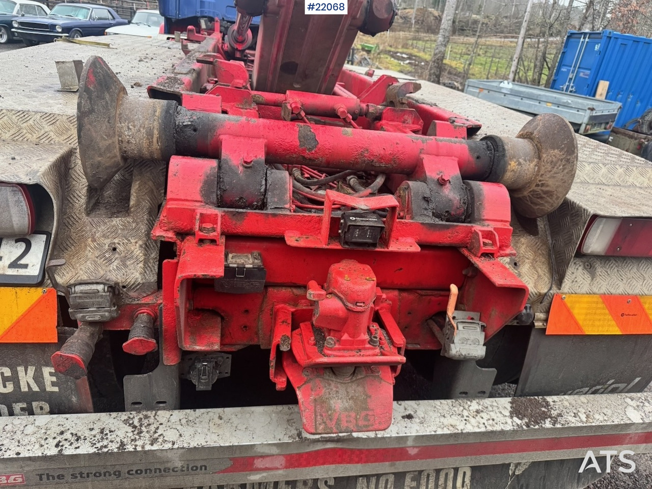 Xe tải nâng móc Scania 2003 Scania R164 580 8x2 Tridem Krokbil: hình 31