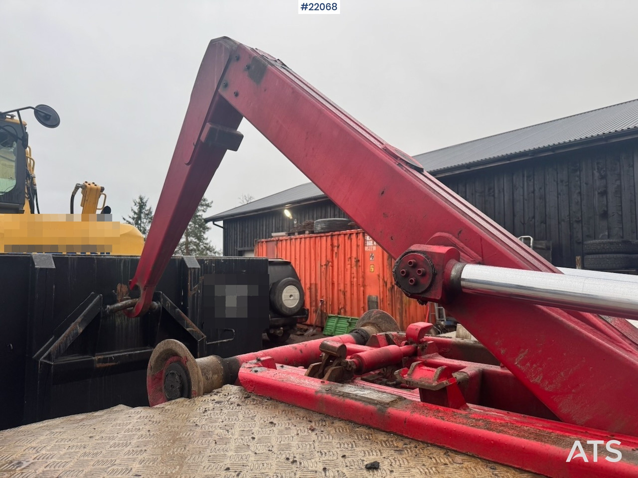 Xe tải nâng móc Scania 2003 Scania R164 580 8x2 Tridem Krokbil: hình 12