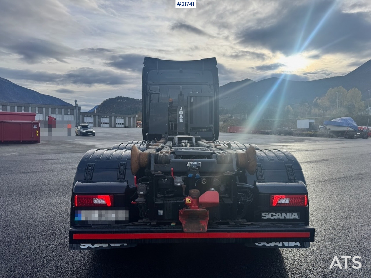 Scania 2018 Scania R580 Tridem Krokbil m/ Kranhydraulikk. Nylakkert! - Xe tải nâng móc: hình 5 Scania 2018 Scania R580 Tridem Krokbil m/ Kranhydraulikk. Nylakkert! - Xe tải nâng móc: hình 5