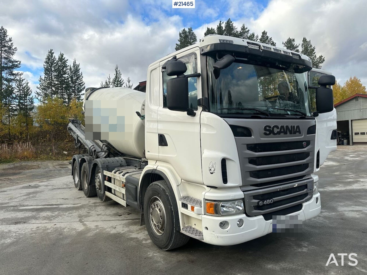 Scania G480 - Xe trộn bê tông: hình 2 Scania G480 - Xe trộn bê tông: hình 2