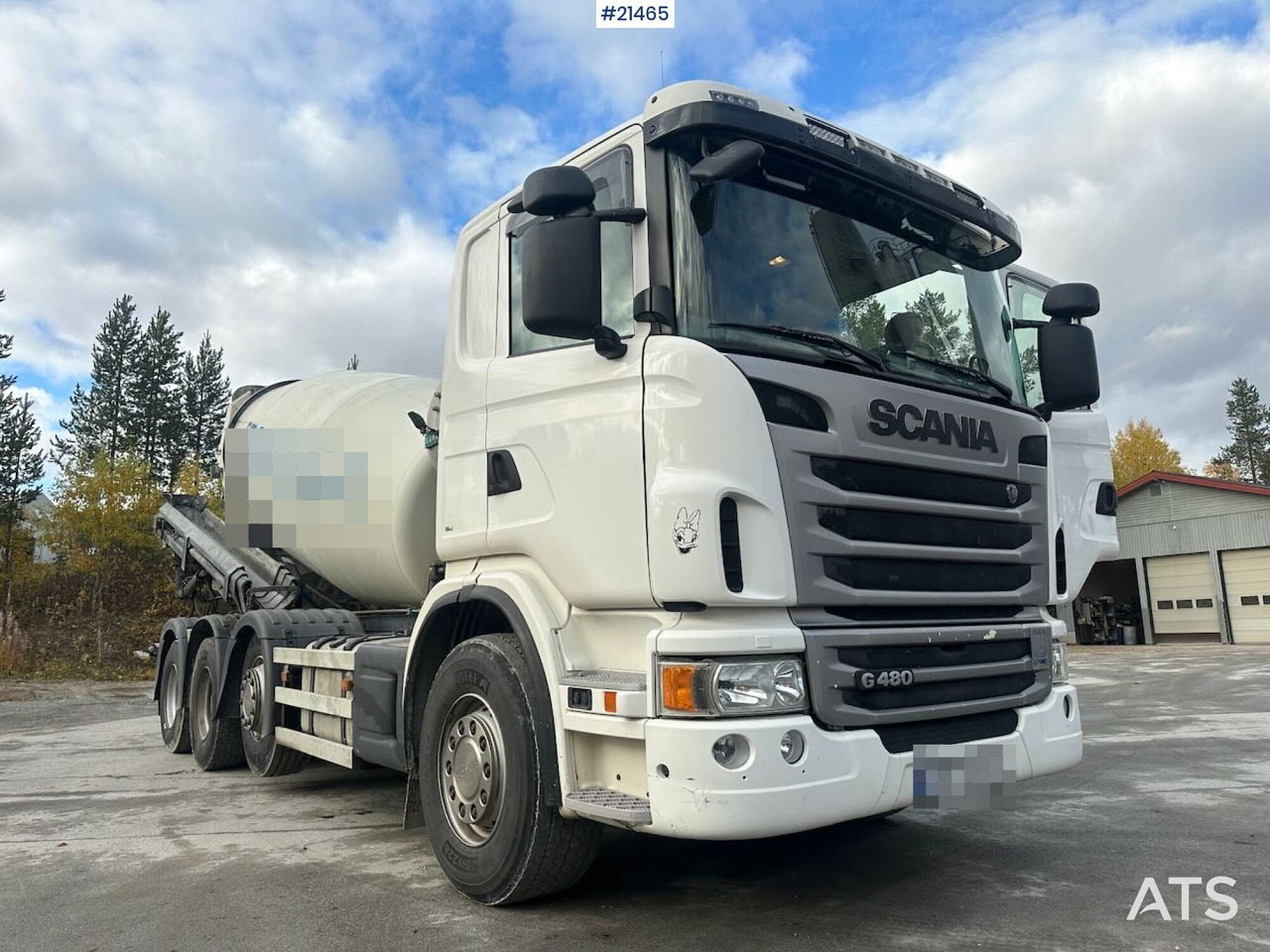 Scania G480 - Xe trộn bê tông: hình 1 Scania G480 - Xe trộn bê tông: hình 1