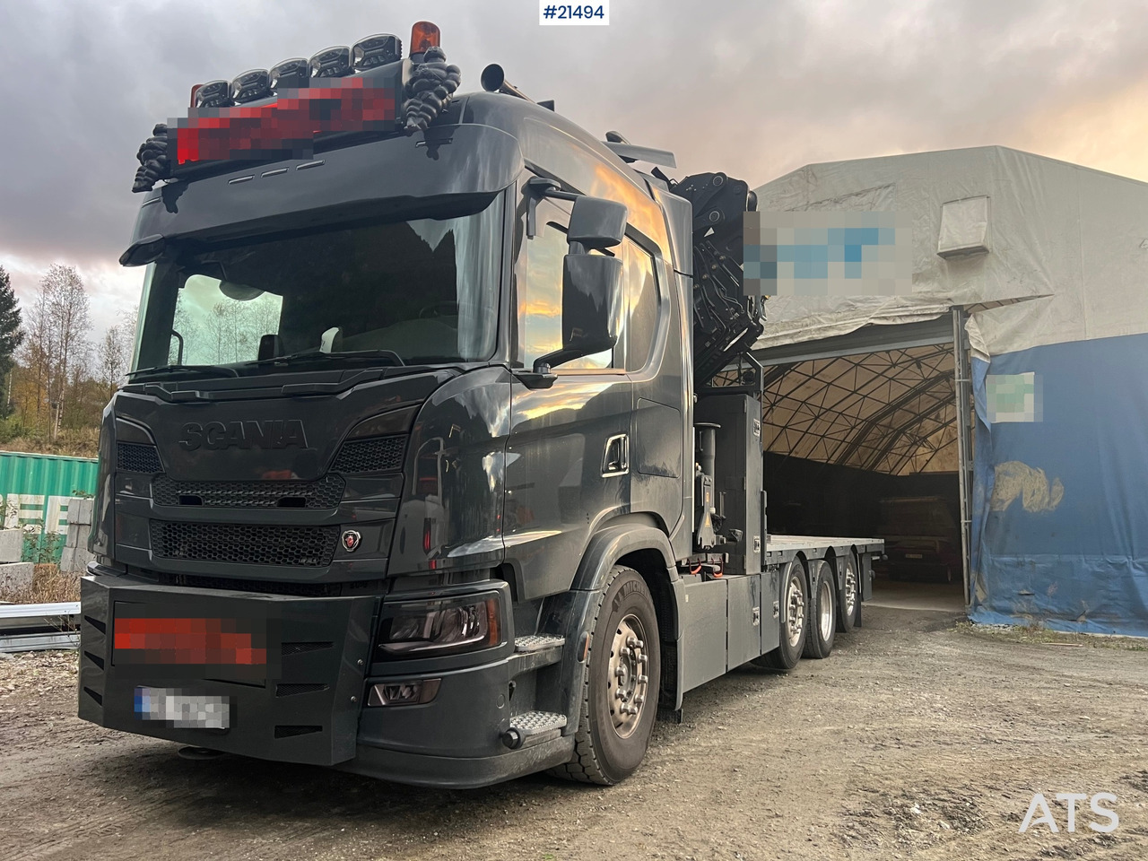 Scania G560 - Xe cẩu tự hành: hình 1 Scania G560 - Xe cẩu tự hành: hình 1