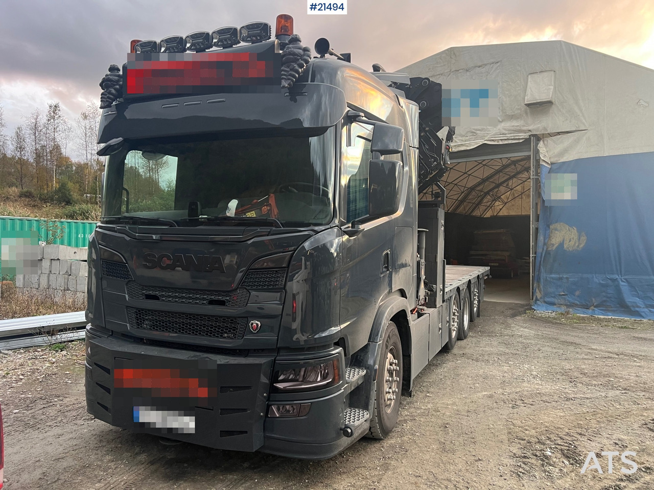 Scania G560 - Xe cẩu tự hành: hình 2 Scania G560 - Xe cẩu tự hành: hình 2