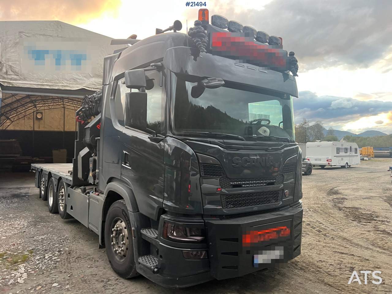 Scania G560 - Xe cẩu tự hành: hình 4 Scania G560 - Xe cẩu tự hành: hình 4