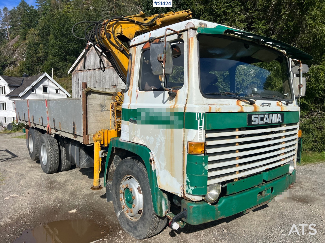 Scania LB 81 - Xe cẩu tự hành: hình 2 Scania LB 81 - Xe cẩu tự hành: hình 2