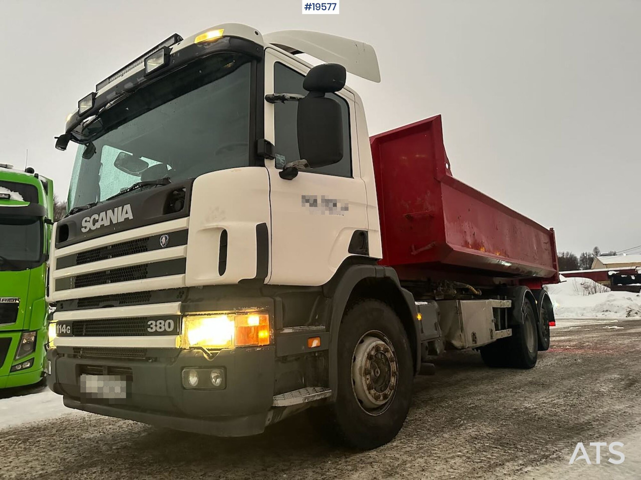 Scania P114 - Xe tải nâng móc: hình 1 Scania P114 - Xe tải nâng móc: hình 1