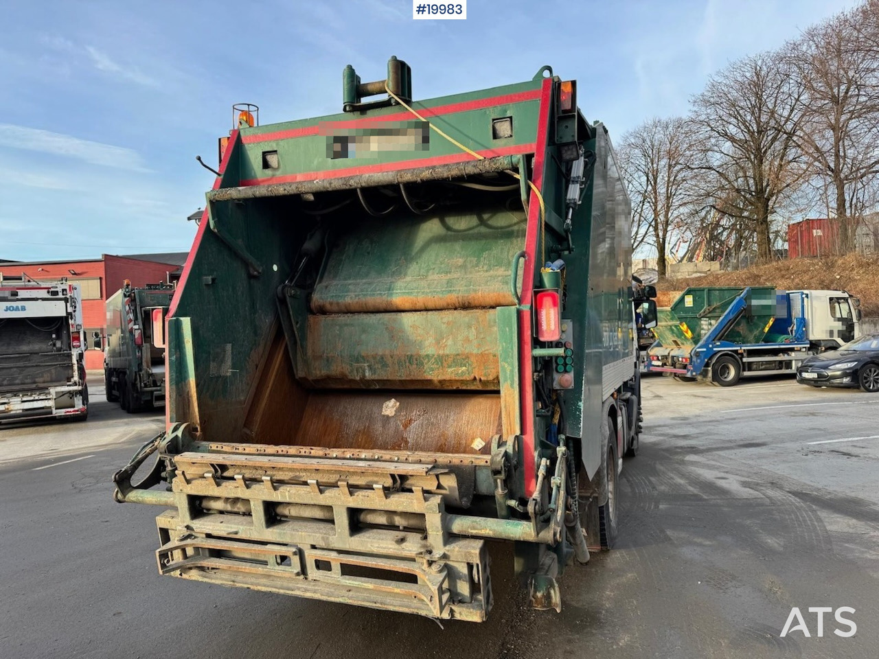 Scania P280 - Xe tải chở rác: hình 4 Scania P280 - Xe tải chở rác: hình 4