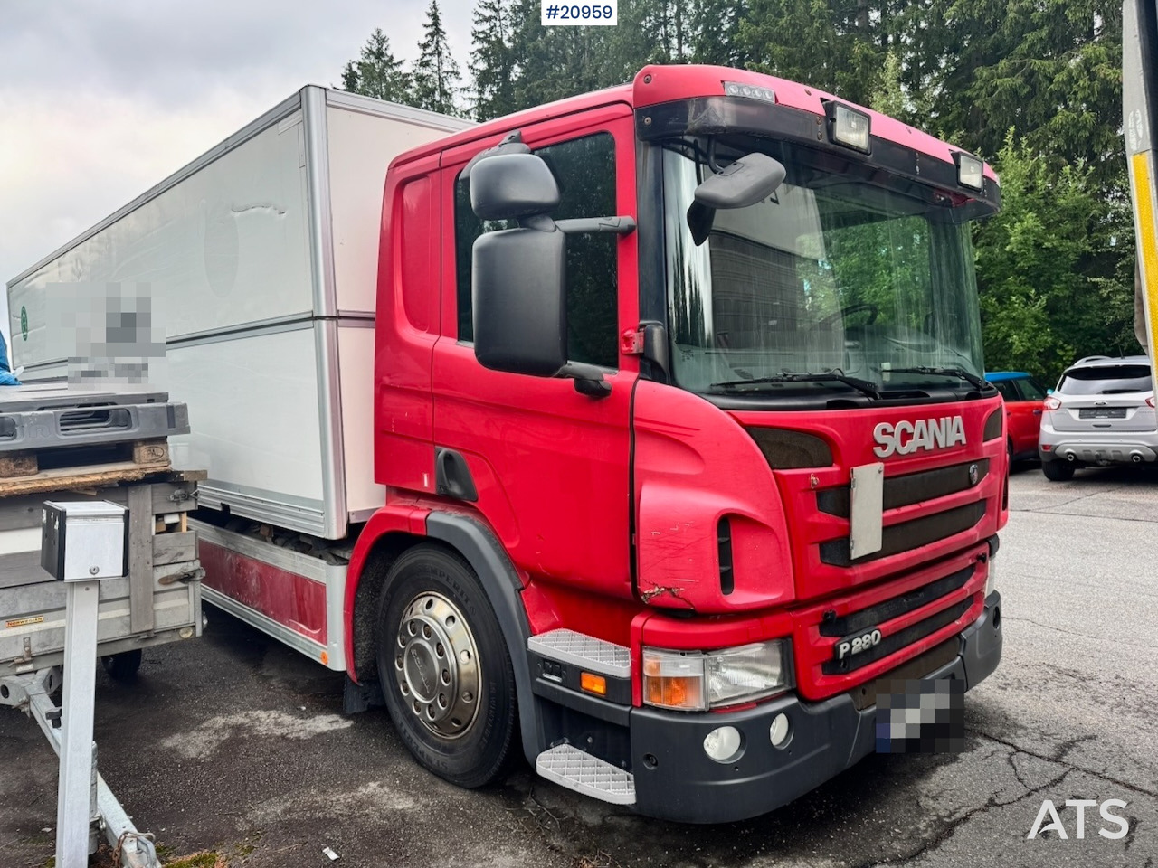 Xe tải hộp Scania P280: hình 7