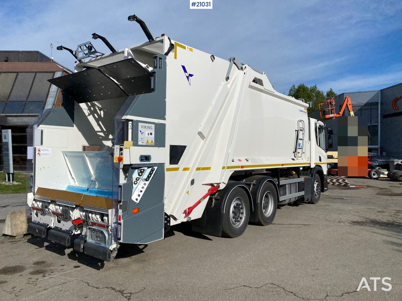 Scania P320 - Xe tải chở rác: hình 5 Scania P320 - Xe tải chở rác: hình 5