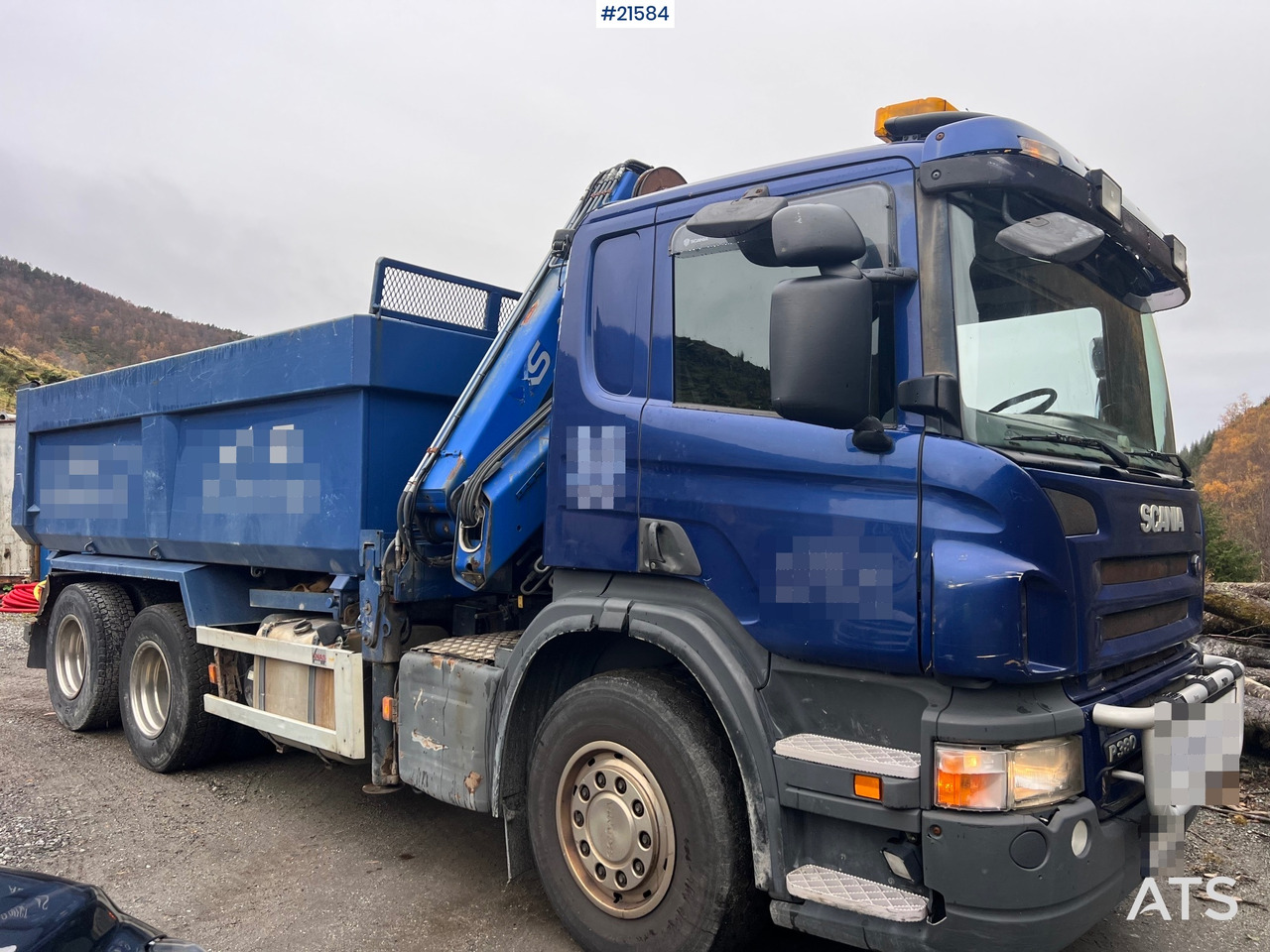 Scania P380 6x2 kranbil m/tipp, m/14t/ og m/Hiab kran - Xe cẩu tự hành: hình 3 Scania P380 6x2 kranbil m/tipp, m/14t/ og m/Hiab kran - Xe cẩu tự hành: hình 3