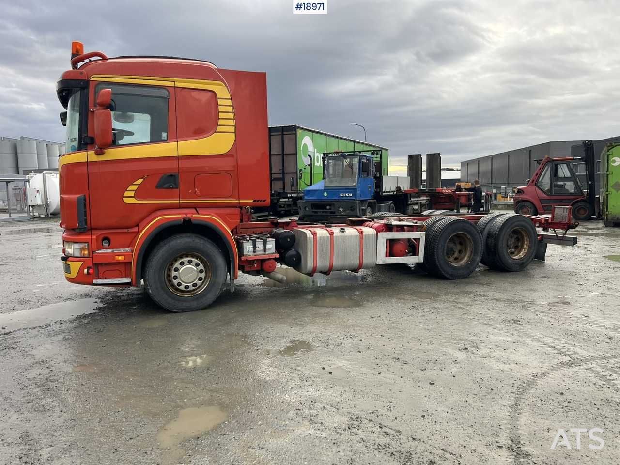 Xe tải khung gầm Scania R164: hình 13