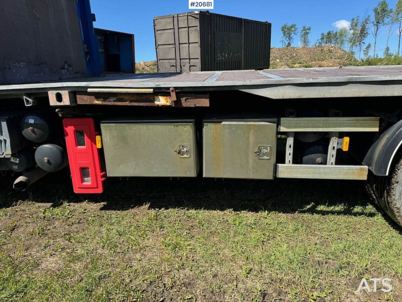 Xe chở container/ Xe tải hoán đổi thân Scania R420: hình 12