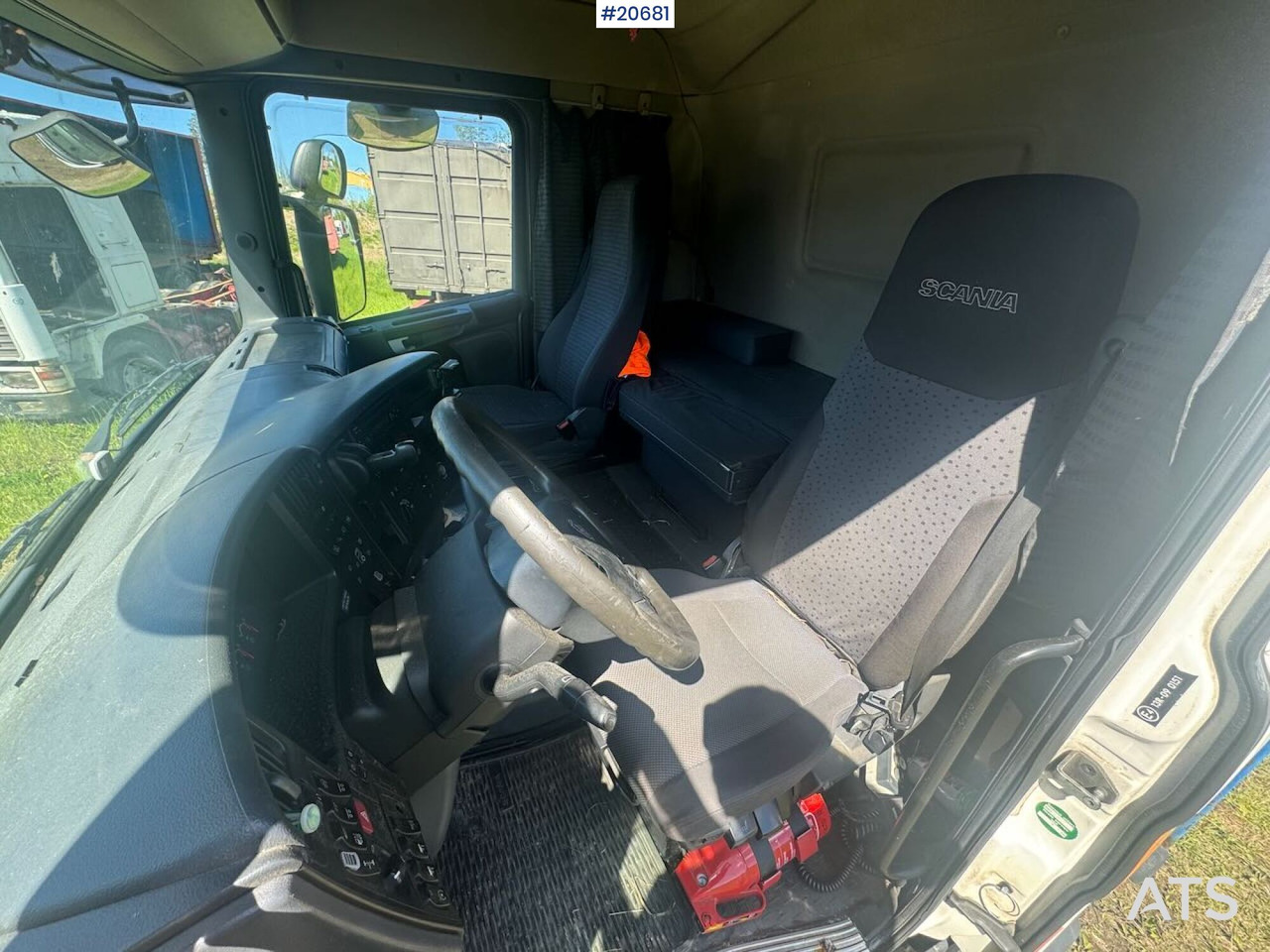 Xe chở container/ Xe tải hoán đổi thân Scania R420: hình 16